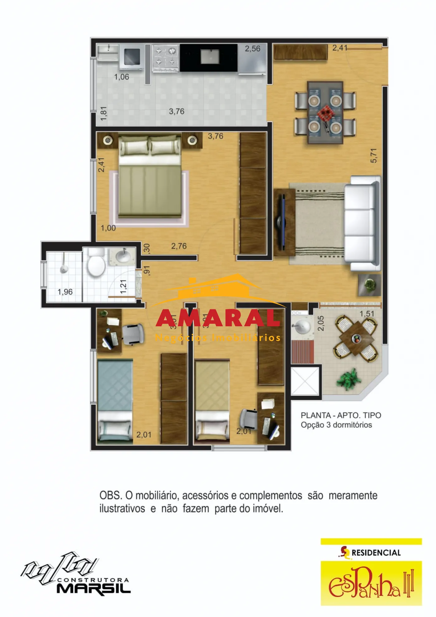 Alugar Apartamentos / Padrão em Mogi das Cruzes R$ 2.500,00 - Foto 4